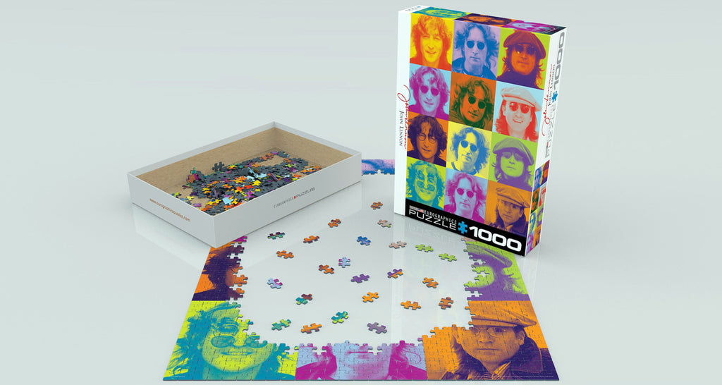 John Lennon Color Portraits 1000-Piece Puzzle