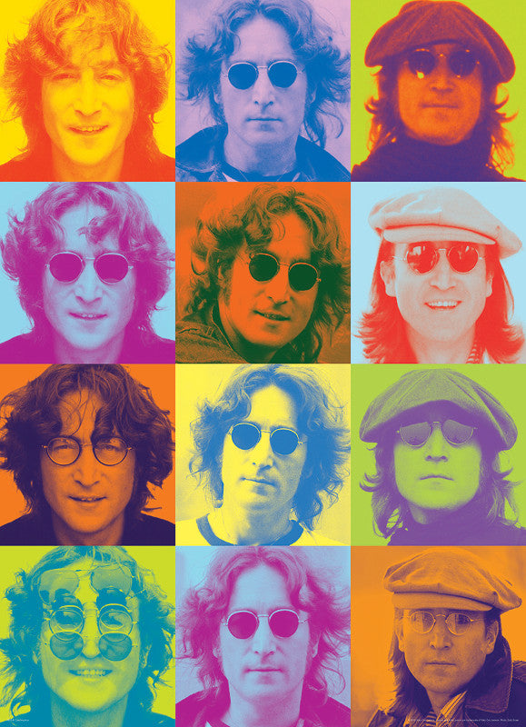 Portraits de John Lennon<br>Casse-tête de 1000 pièces