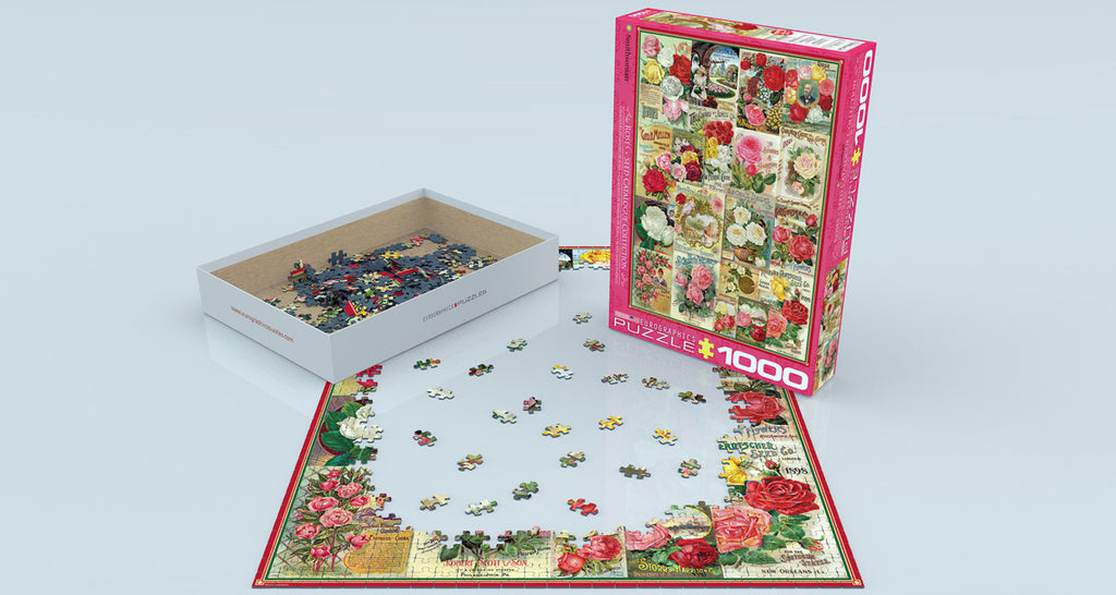 Rose Seed Catalog 1000-Piece Puzzle