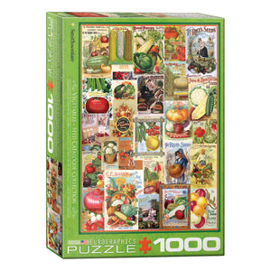 Catalogue de graines de légumes - Casse-tête de 1000 pièces