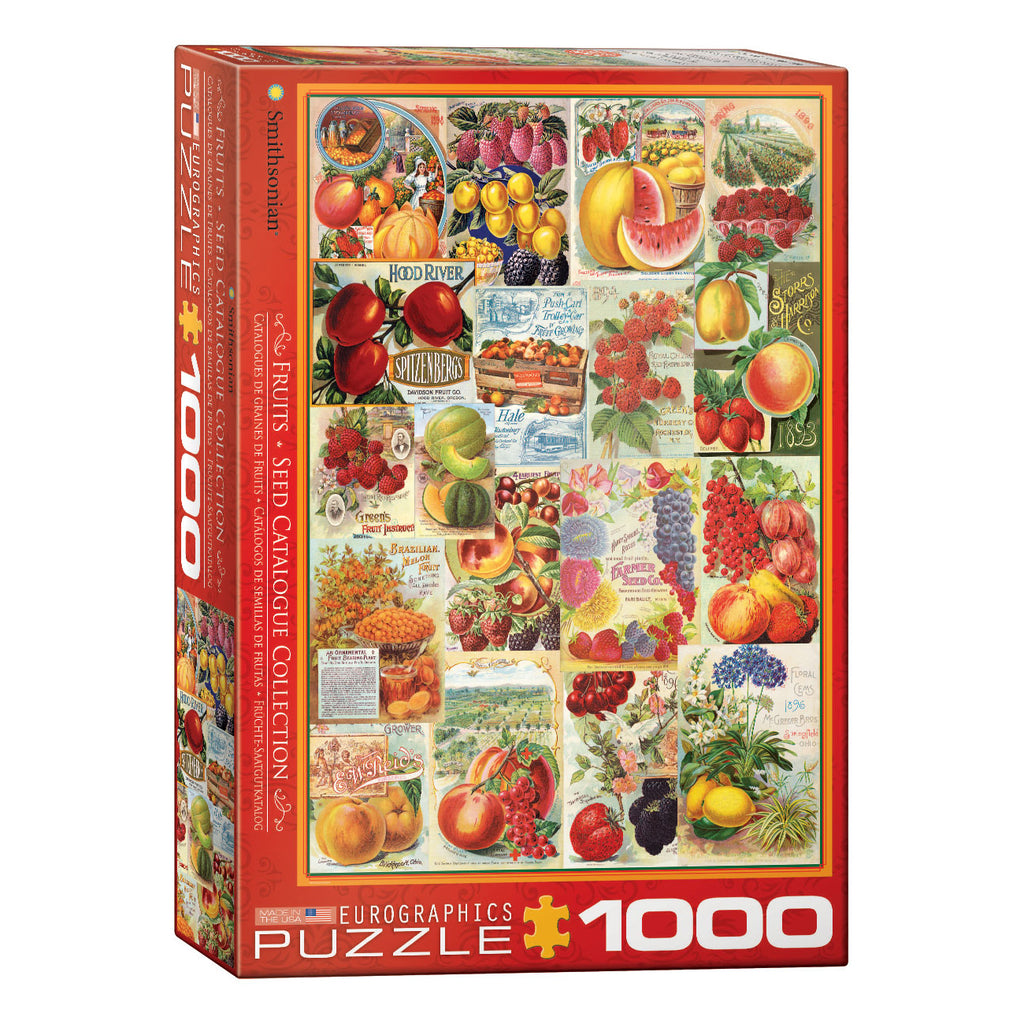Fruit Seed Catalog Covers 1000-Piece Puzzle