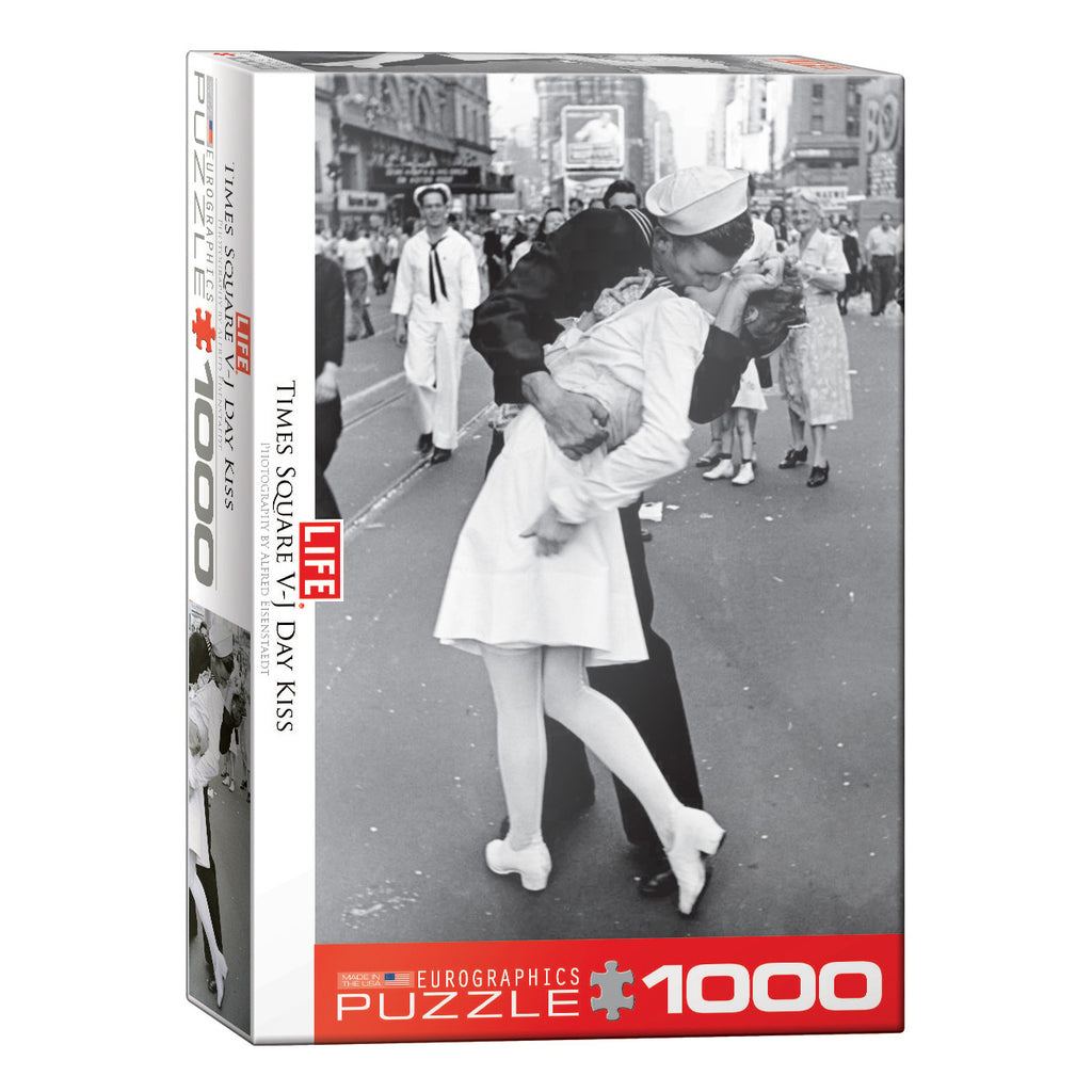LIFE V-J Day Kiss in Times Square 1000-Piece Puzzle