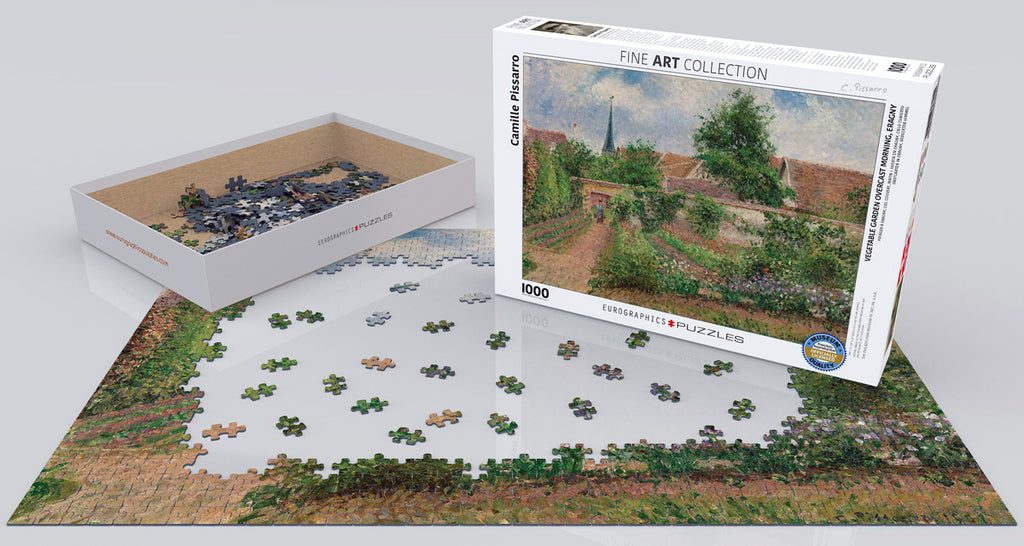 Vegetable Garden Overcast<br>1000-Piece Puzzle