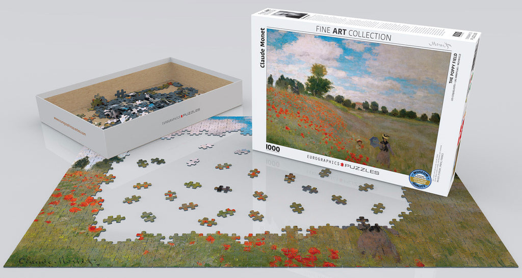 The Poppy Field 1000-Piece Puzzle