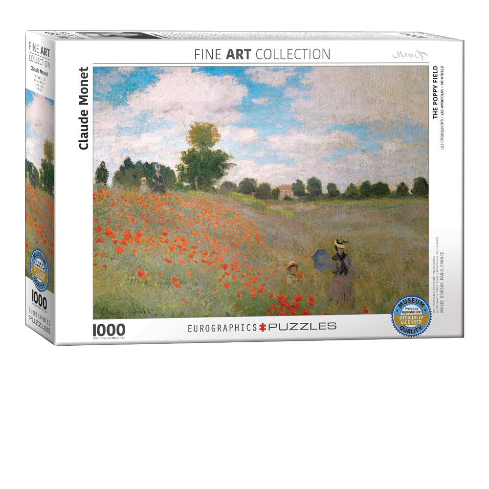 The Poppy Field 1000-Piece Puzzle