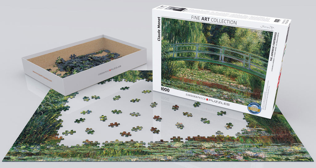 The Japanese Footbridge 1000-Piece Puzzle
