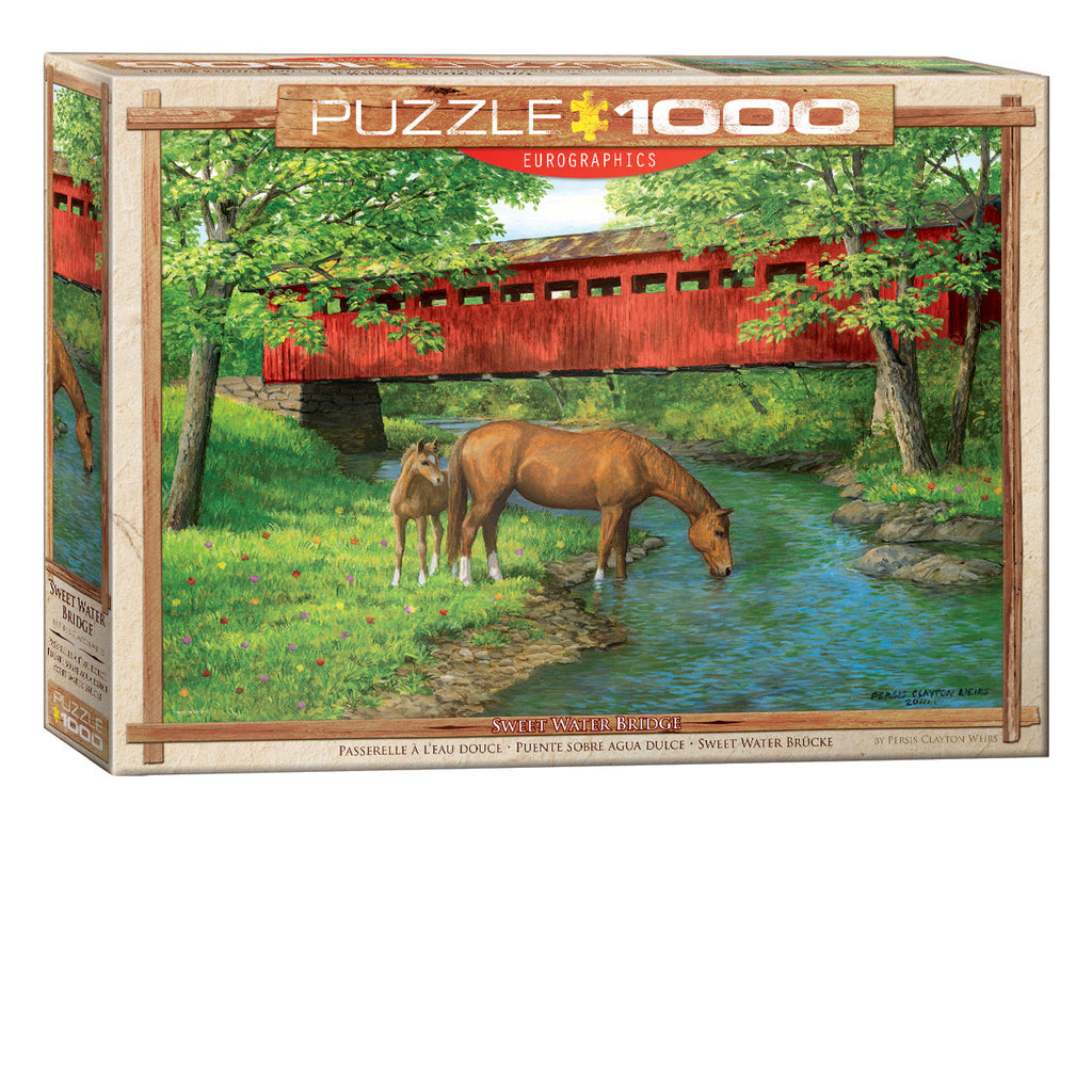 Sweet Water Bridge 1000-Piece Puzzle