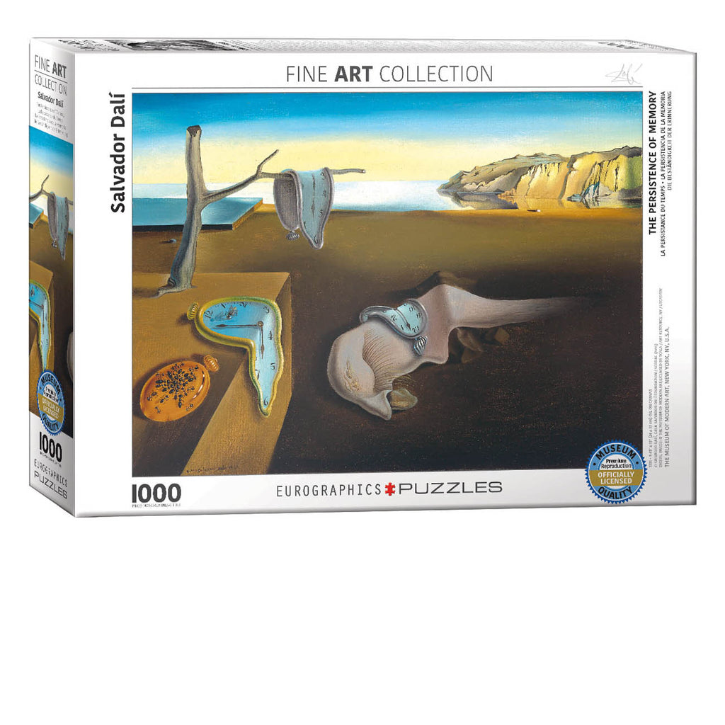 The Persistence of Memory 1000-Piece Puzzle