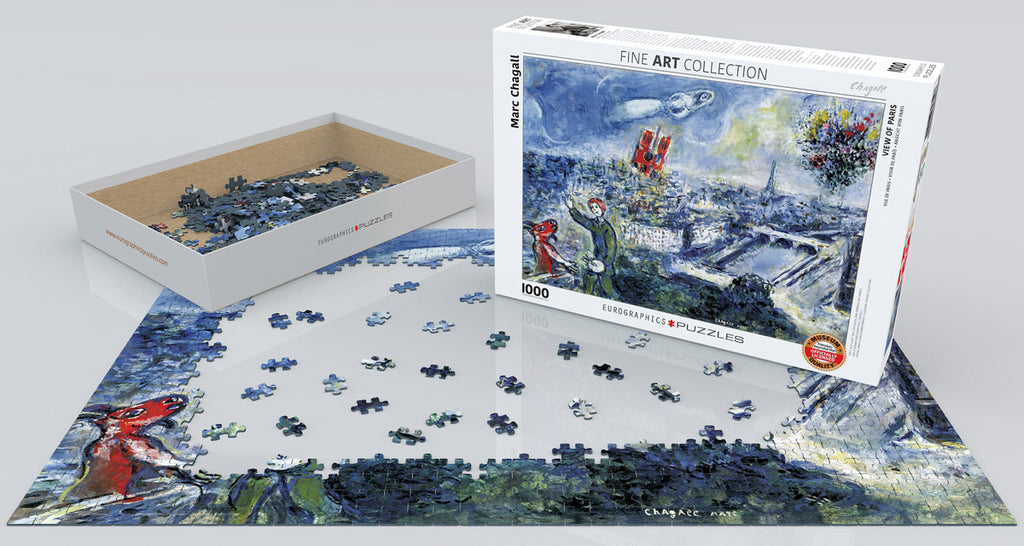 Le Bouquet de Paris 1000-Piece Puzzle