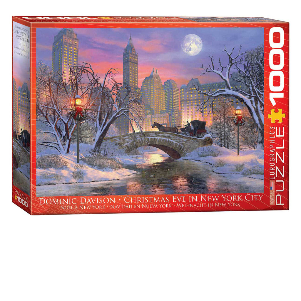 Christmas Eve in New York 1000-Piece Puzzle