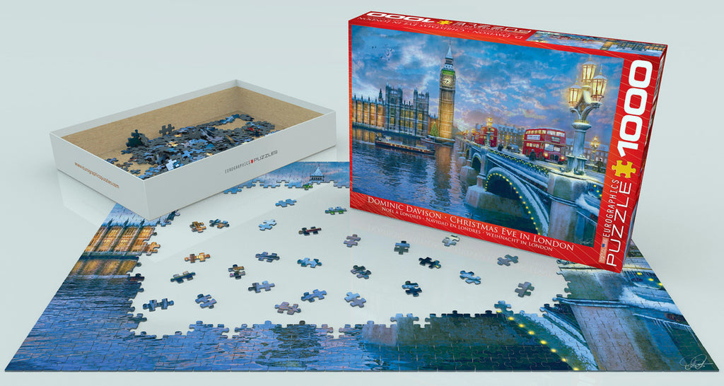 Christmas Eve in London 1000-Piece Puzzle