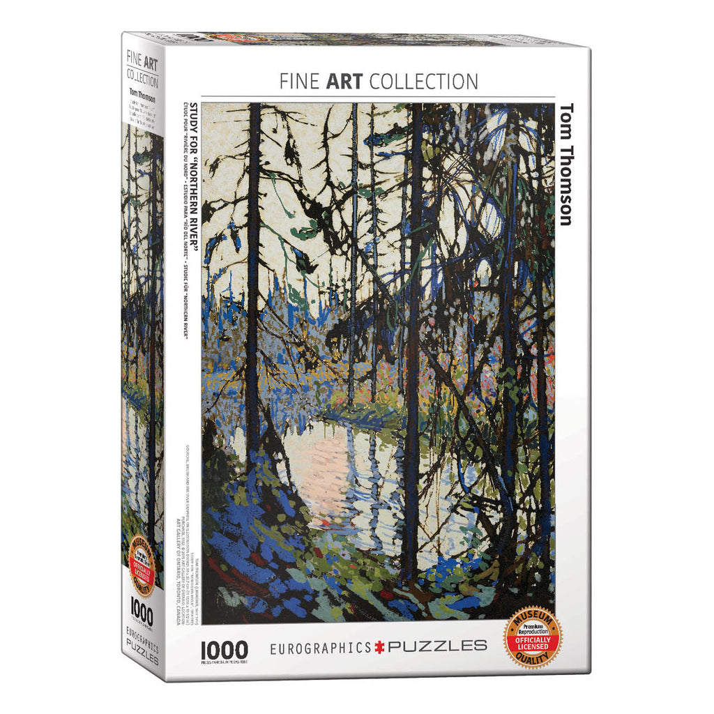 Study for Northern River 1000-Piece Puzzle