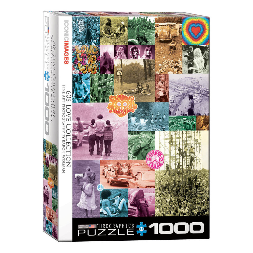 60s Love Collection 1000-Piece Puzzle
