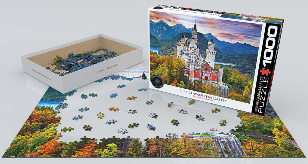 Neuschwanstein Castle<br>1000-Piece Puzzle