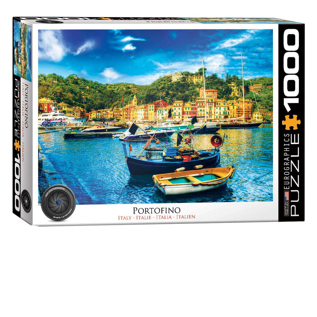 Portofino Italy 1000-Piece Puzzle