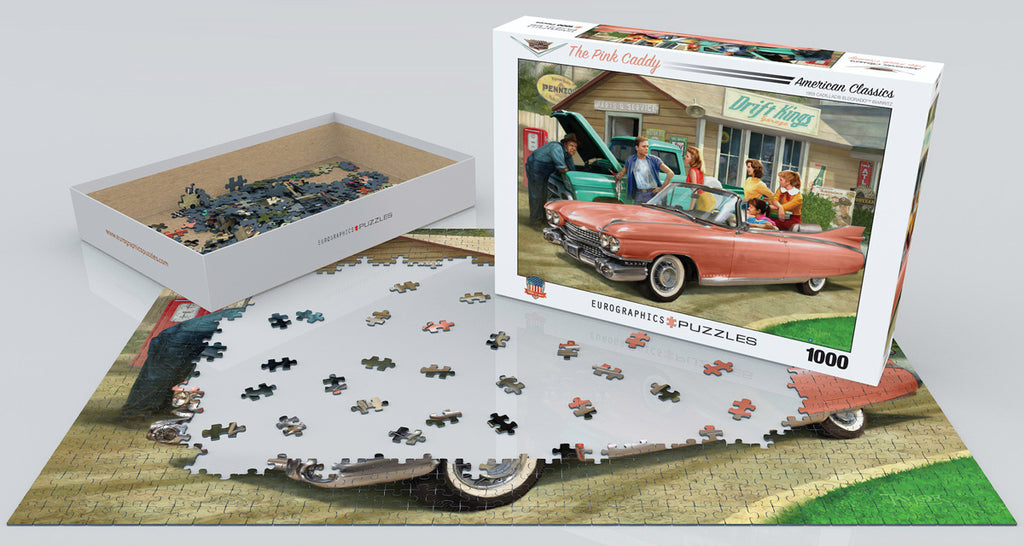 The Pink Caddy 1000-Piece Puzzle