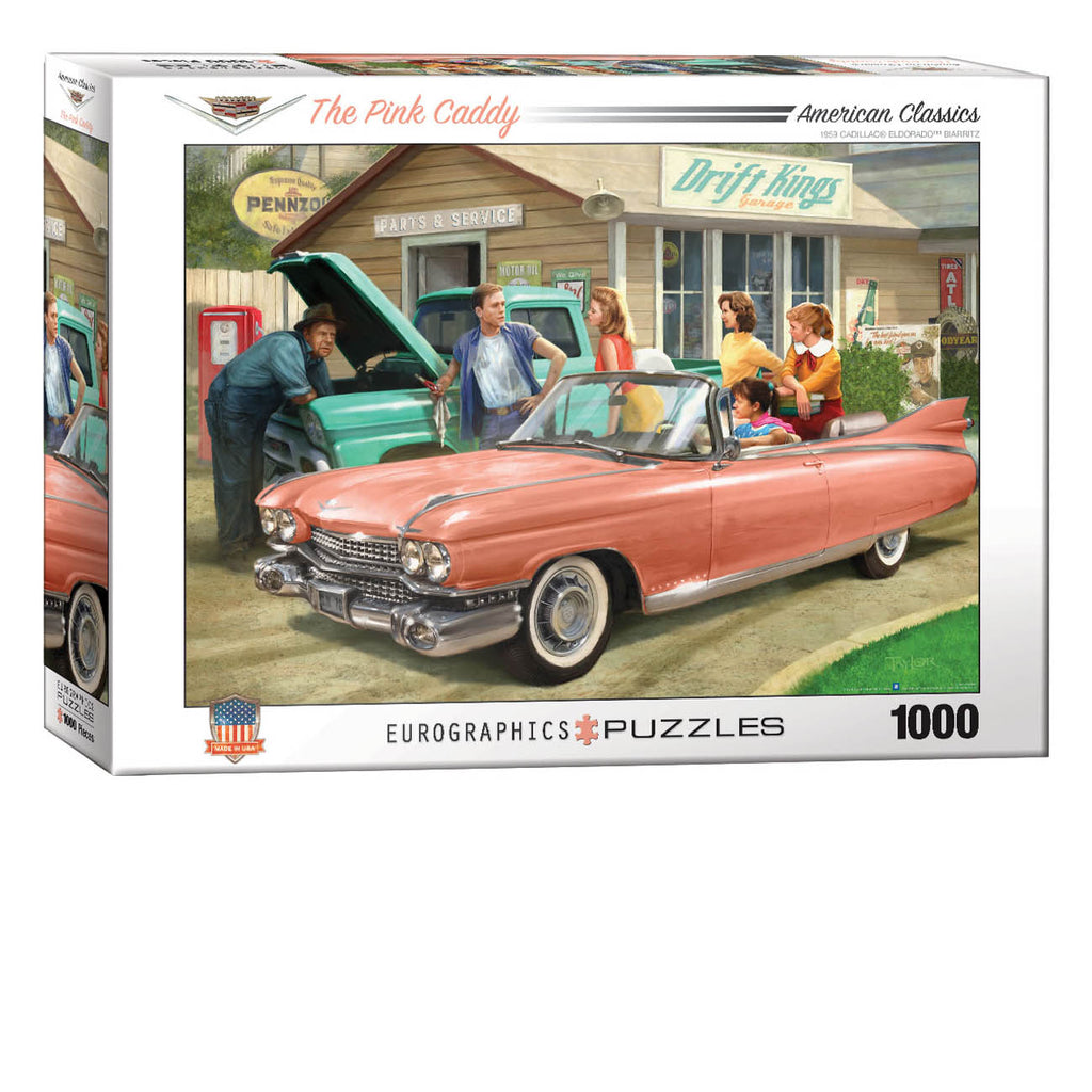 The Pink Caddy 1000-Piece Puzzle