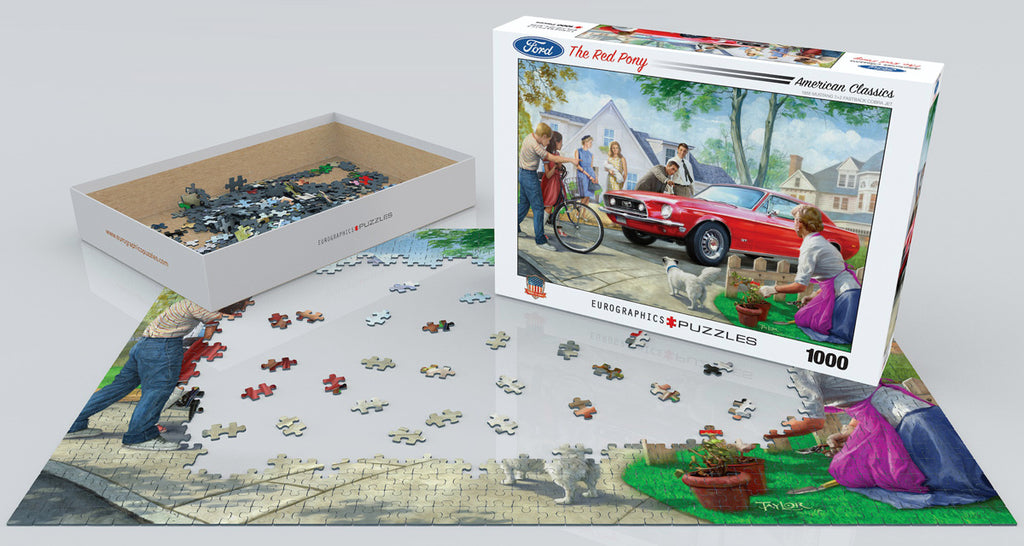 The Red Pony 1000-Piece Puzzle
