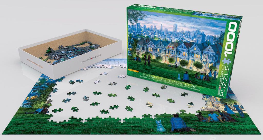 San Francisco - Seven Sisters 1000-Piece Puzzle