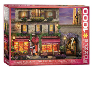 Red Hat Restaurant Paris 1000-Piece Puzzle