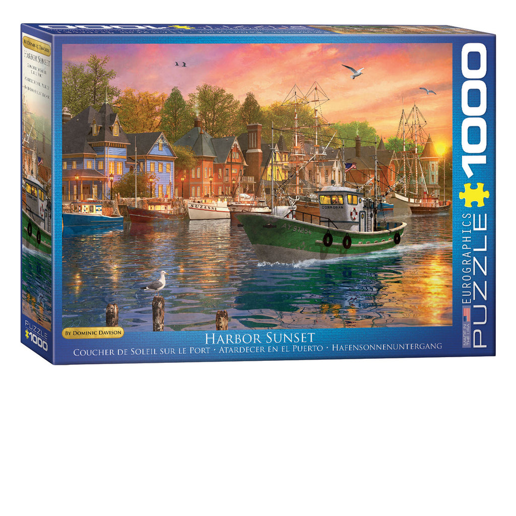Harbor Sunset 1000-Piece Puzzle