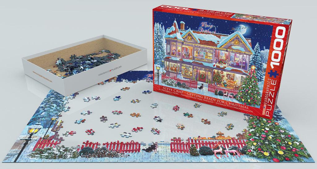 Getting Ready Christmas 1000-Piece Puzzle