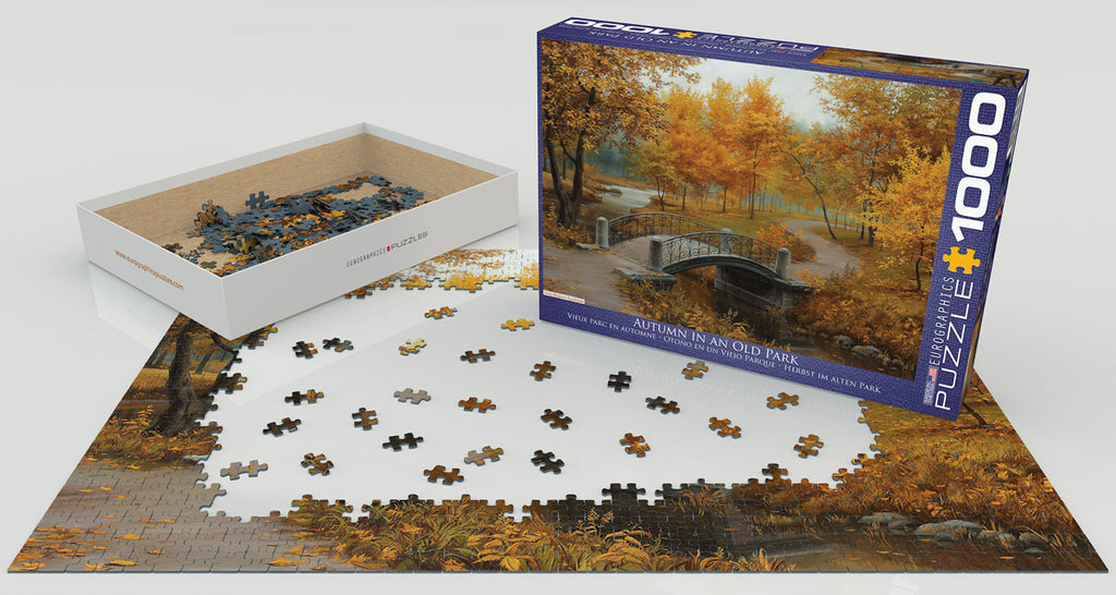 Autumn in an Old Park 1000-Piece Puzzle