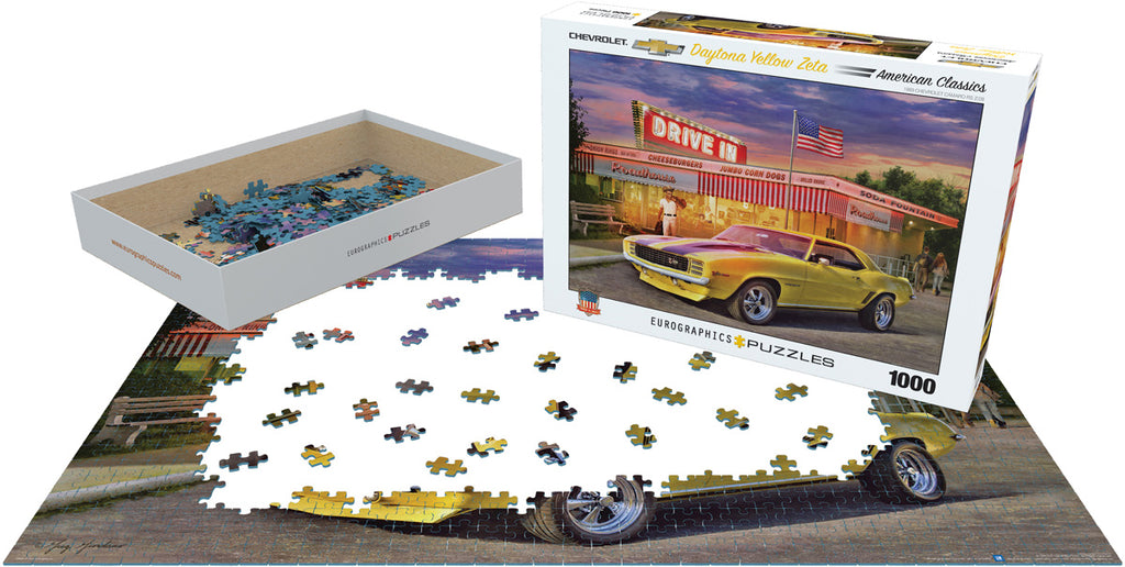 Daytona Yellow Zeta 1000-Piece Puzzle