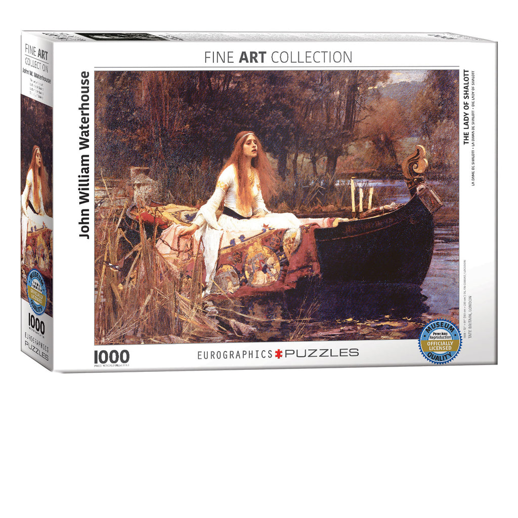 The Lady of Shalott 1000-Piece Puzzle