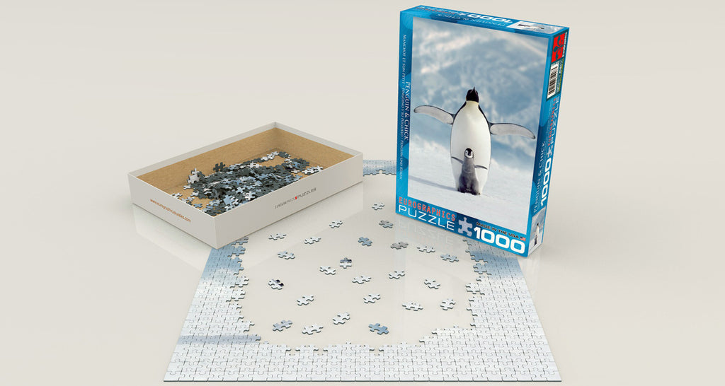 Penguin & Chick 1000-Piece Puzzle