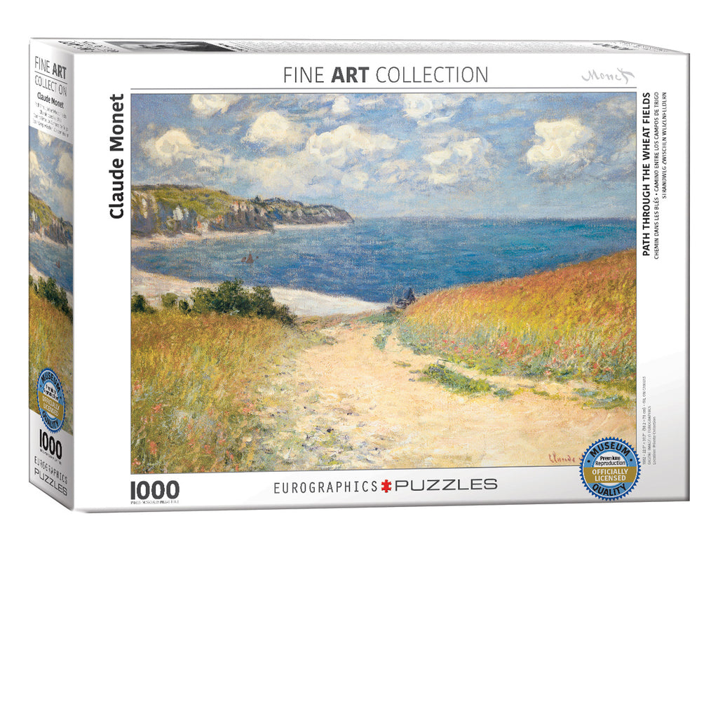 Path through the Wheat Fields 1000-Piece Puzzle