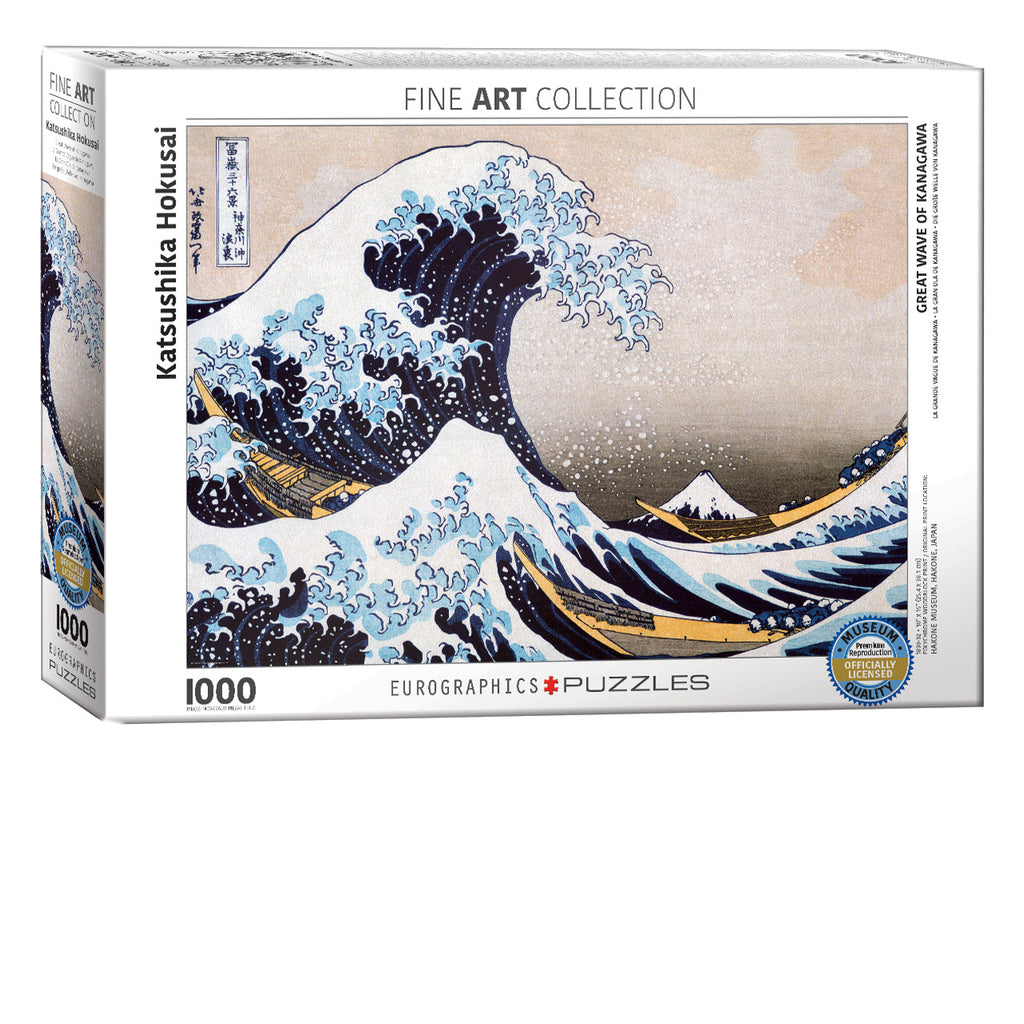 La Grande Vague de Kanagawa<br>Casse-tête de 1000 pièces