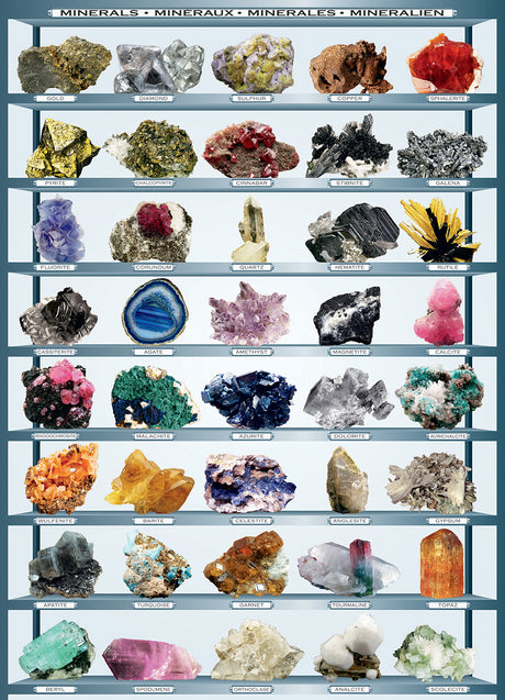 Minerals 1000-Piece Puzzle