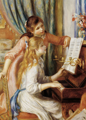 Jeunes filles au piano<br>Casse-tête de 1000 pièces