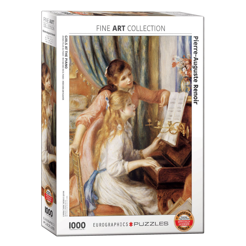 Girls at the Piano 1000-Piece Puzzle