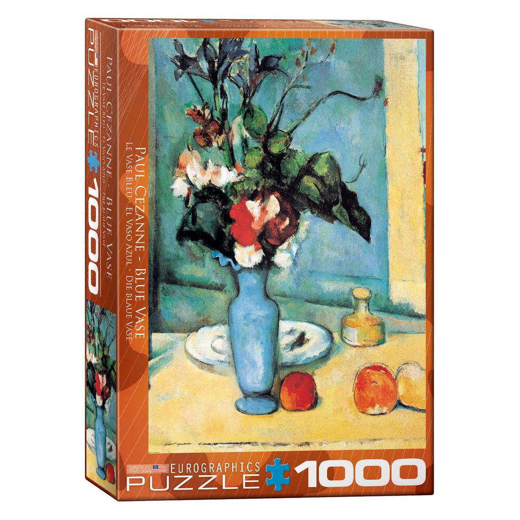 Vase bleu<br>Casse-tête de 1000 pièces