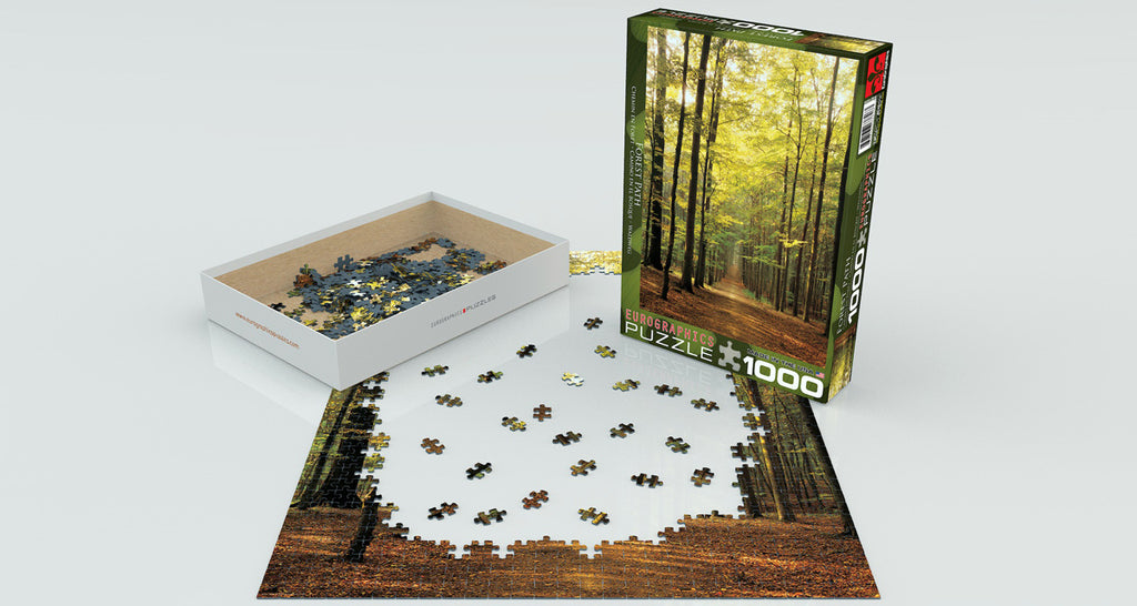 Forest Path 1000-Piece Puzzle