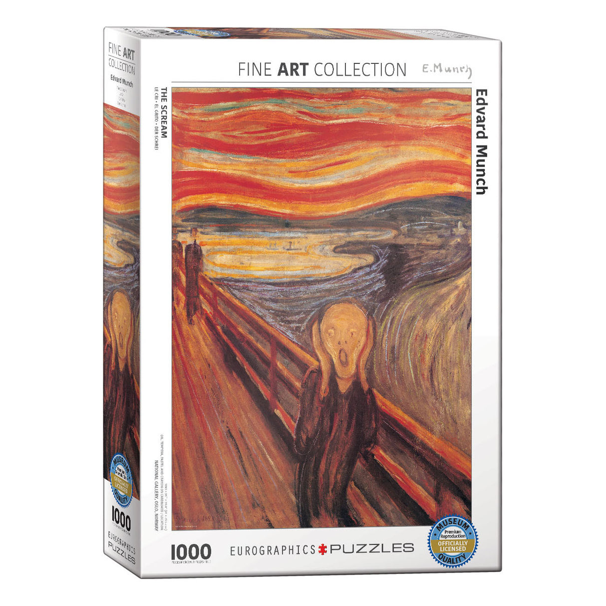 The Scream 1000-Piece Puzzle