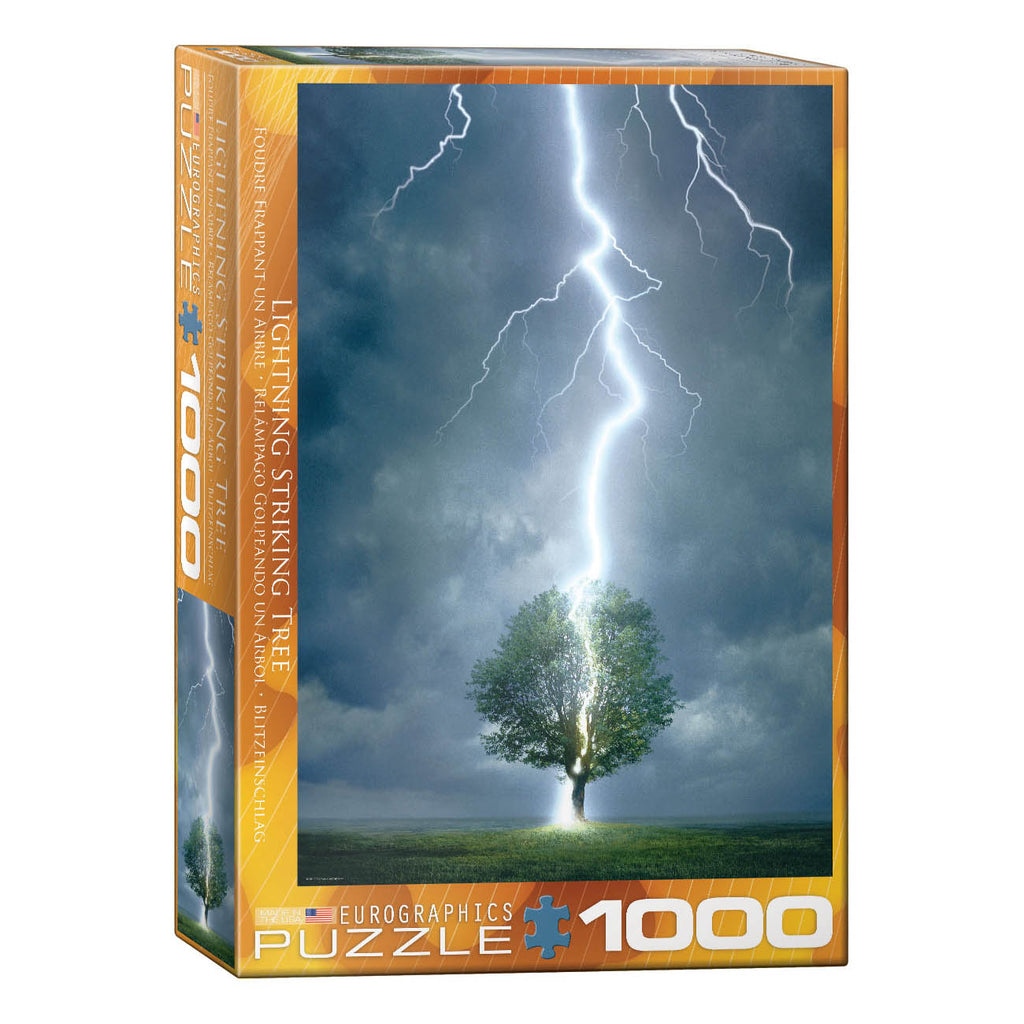 Lighting Striking Tree 1000-Piece Puzzle