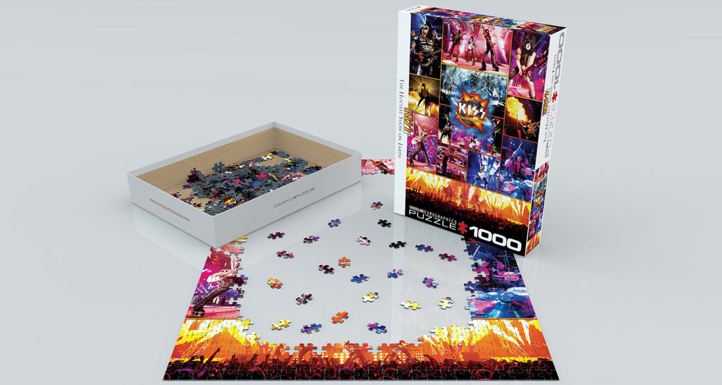 KISS The Hottest Show on Earth 1000-Piece Puzzle