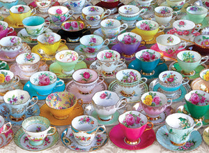 Collection de tasses à thé - Casse-tête de 1000 pièces