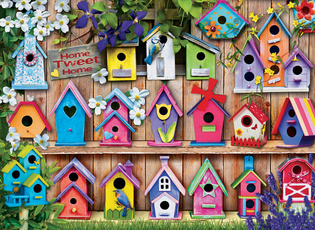 Bird Houses 1000-Piece Puzzle