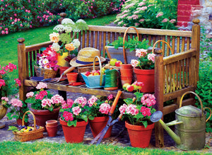 Garden Bench 1000-Piece Puzzle