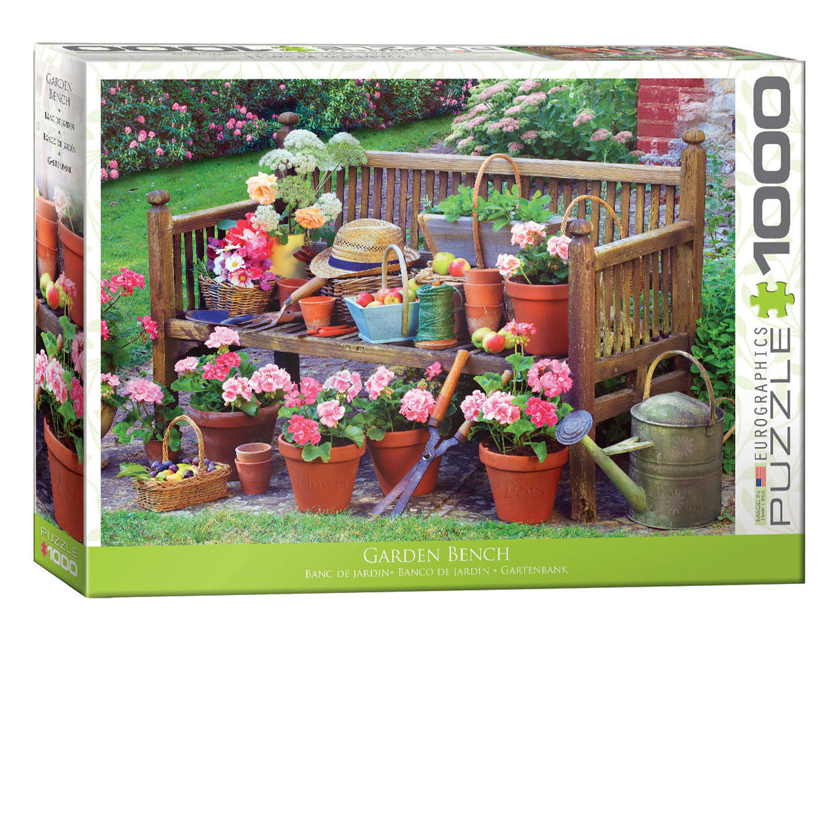 Garden Bench 1000-Piece Puzzle