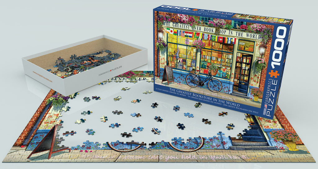 The Greatest Bookstore 1000-Piece Puzzle