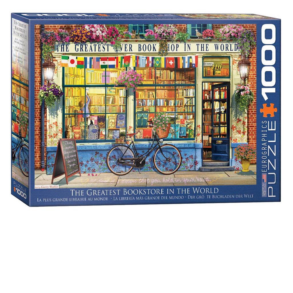 The Greatest Bookstore 1000-Piece Puzzle