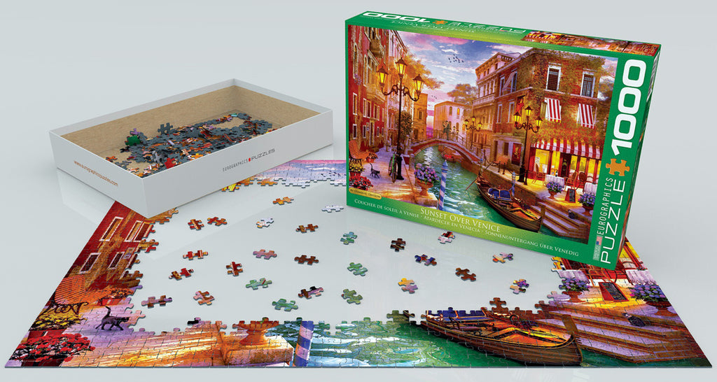 Sunset Over Venice 1000-Piece Puzzle