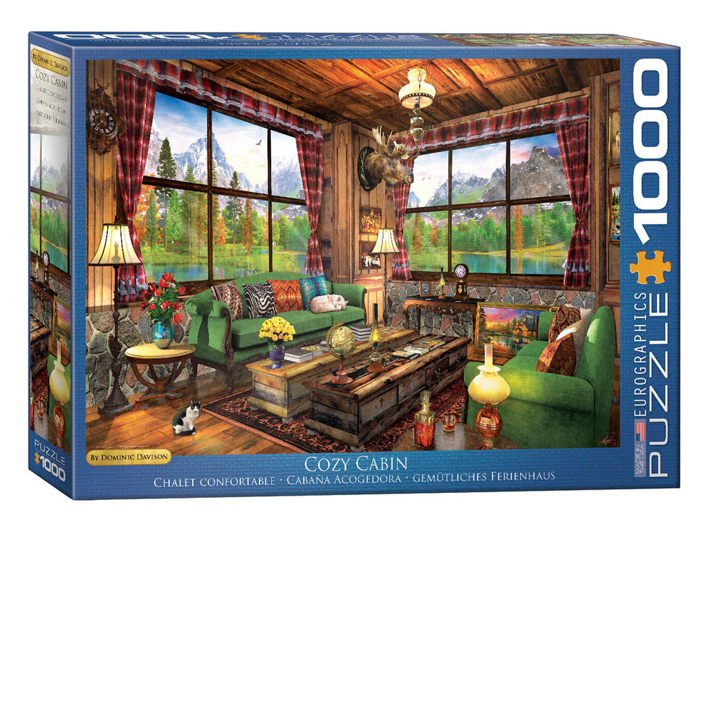 Cozy Cabin 1000-Piece Puzzle