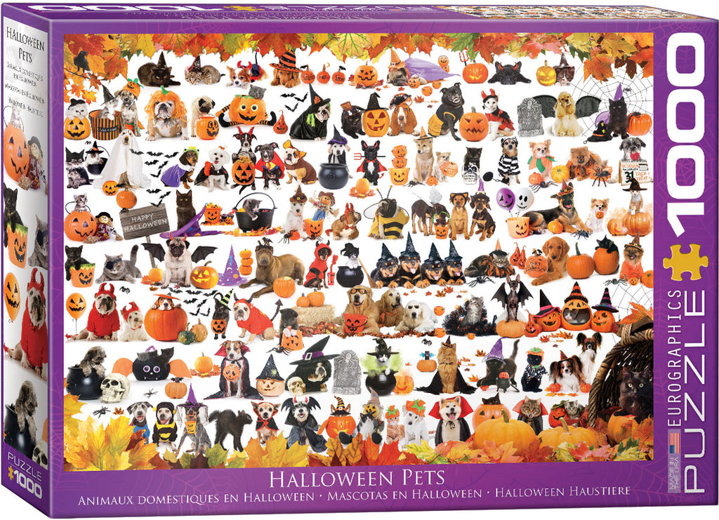Halloween Pets 1000-Piece Puzzle