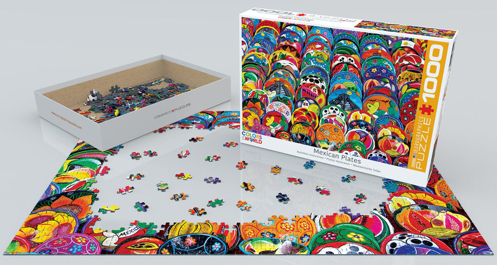 Mexican Plates 1000-Piece Puzzle